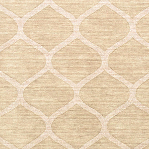Surya Mystique Handmade Wool Rug 2'6" X 8' - Modern Decor With Natural Elegance & Medium Pile Quality Cream Wool M5107-268