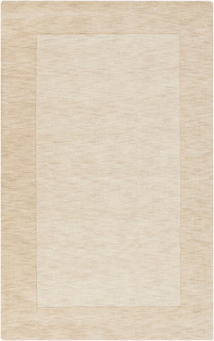Livabliss Mystique Hand Loomed Wool Area Rug with High Low Pile for Modern Living Rooms Wheat, Ivory 12' x 15' M5324-1215