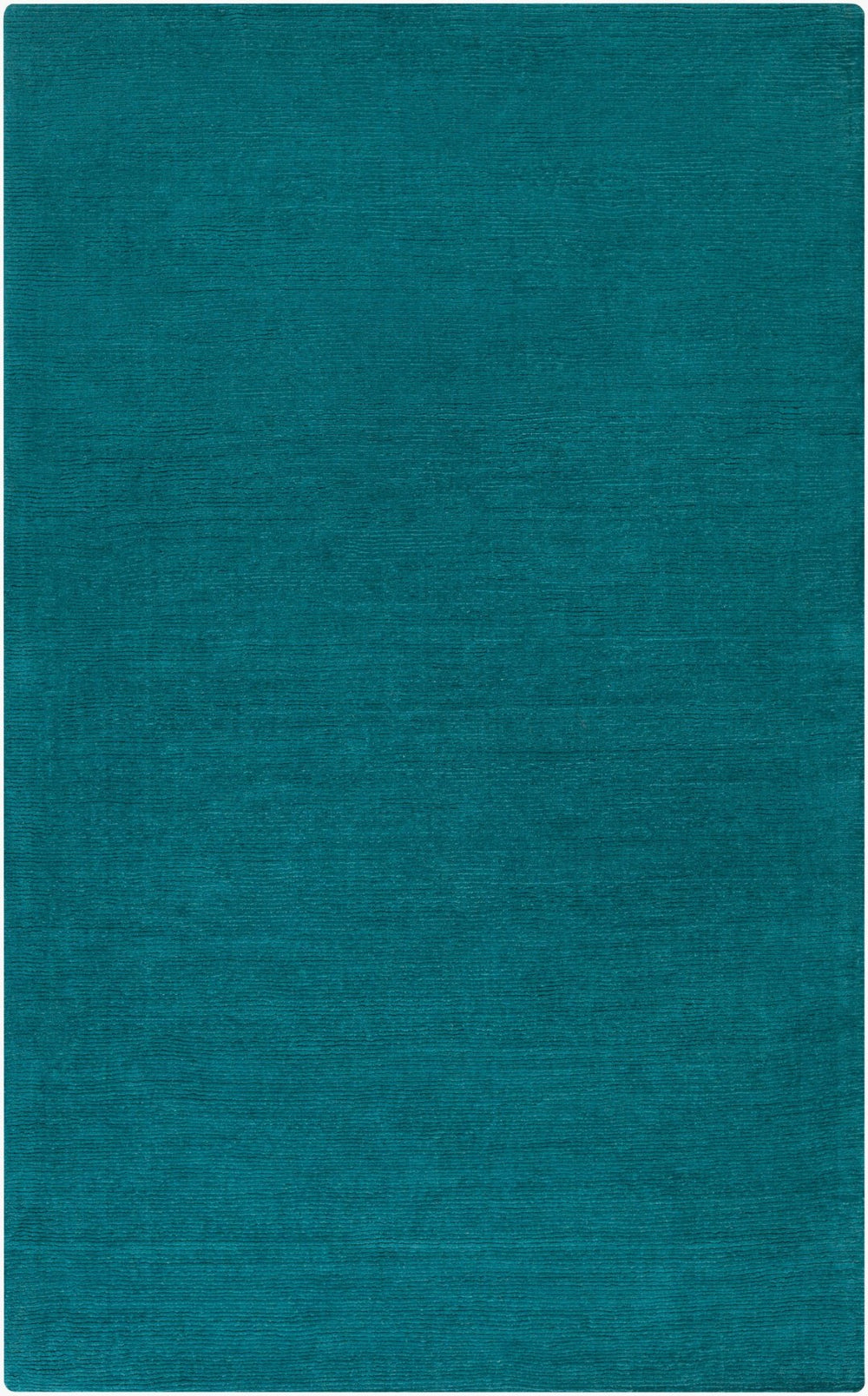 Livabliss Mystique Handloomed Wool Area Rug with High Low Pile Texture for Living Rooms Deep Teal 7'6" x 9'6" M5330-7696