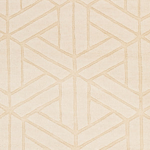 Surya Mystique 2'6" X 8' Handmade Wool Rug - Modern Decor Essential With Exquisite Craftsmanship & Style Ivory Wool M5429-268