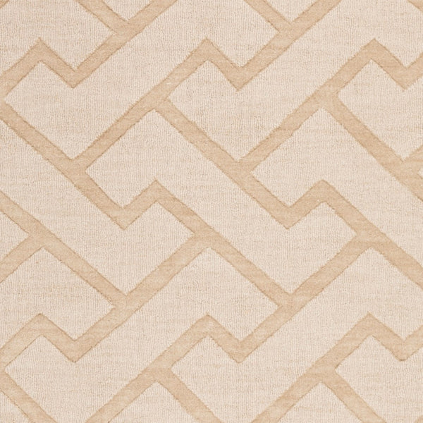 Surya Mystique 2'6" X 8' Handmade Wool Rug - Modern Decor Essential With Exquisite Craftsmanship & Style Ivory Wool M5435-268