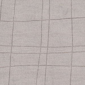 Surya Mystique 2'6" X 8' Handmade Wool Rug - Modern Decor Essential With Exquisite Craftsmanship & Style Light Gray Wool M5450-268