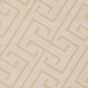 Surya Mystique 2'6" X 8' Handmade Wool Rug - Modern Decor Essential With Exquisite Craftsmanship & Style Ivory Wool M5452-268