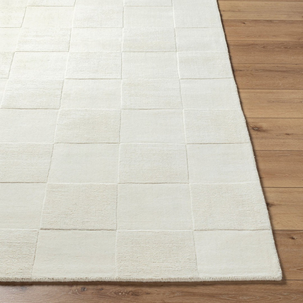 Livabliss Mystique Hand Loomed Wool Accent Rug Artisan Crafted for Entryways and Cozy Nooks Ivory, Pearl 2' x 3' M5473-23