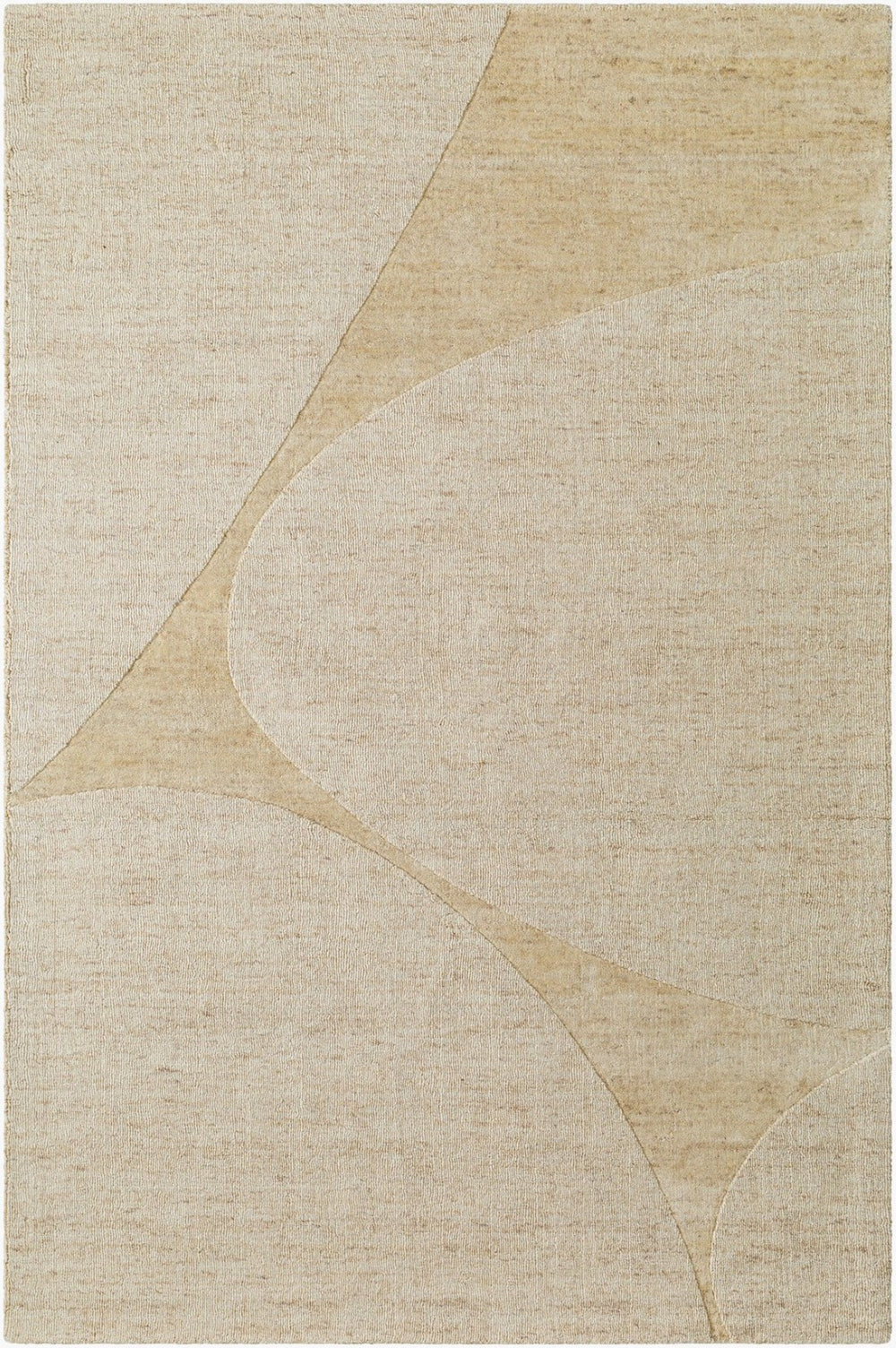 Livabliss Mystique Hand-loomed Wool Accent Rug Artisan Crafted in India for Entryways and Bedrooms Beige, Sandston 2' x 3' M5475-23