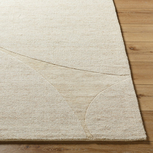 Livabliss Mystique Hand-loomed Wool Accent Rug Artisan Crafted in India for Entryways and Bedrooms Beige, Sandston 2' x 3' M5475-23
