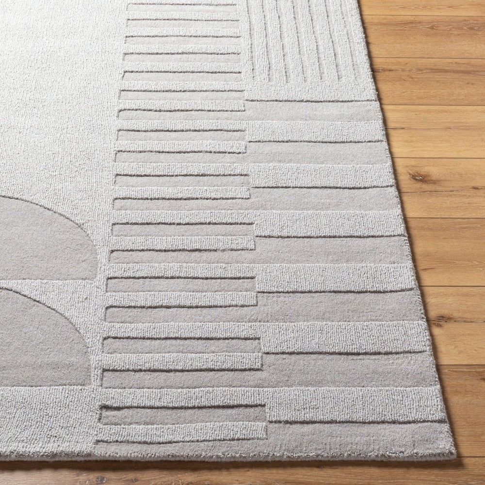 Livabliss Mystique Hand-loomed Wool Accent Rug Artisan Crafted for Entryway or Bedside Decor Taupe, Stone Gr 2' x 3' M5480-23