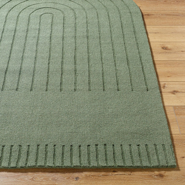 Livabliss Mystique Handmade Artisan Accent Rug India Crafted for Entryways Bedside and Hearth Sage Green, Mos 9' x 12' M5495-912