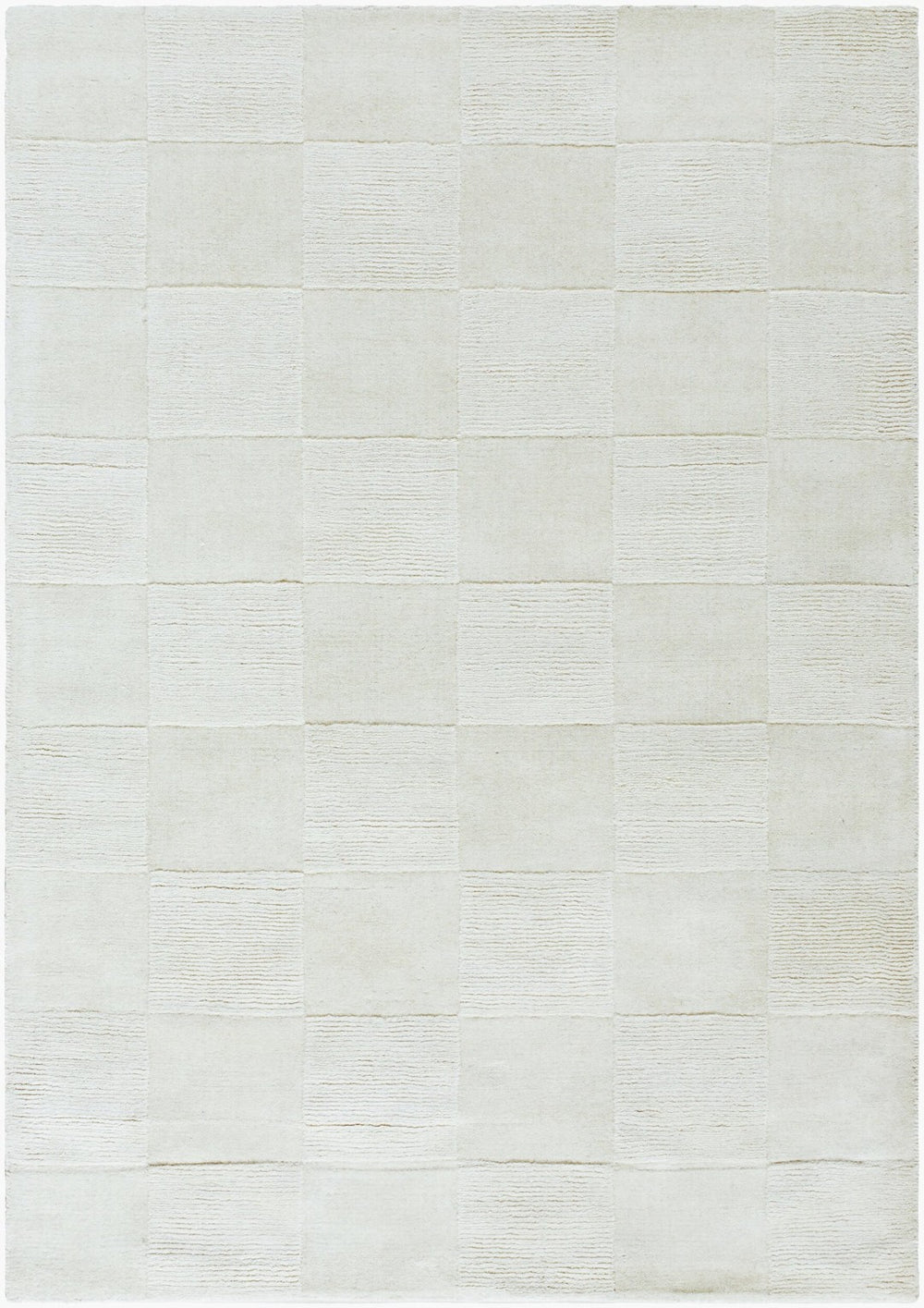 Livabliss Mystique Hand Loomed Wool Area Rug Bohemian Global Style for Living Room Bedroom Ivory, Cream 3'11" x 5'7" M5499-31157
