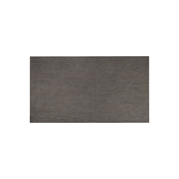 Bernhardt Bernhardt Palma Nightstand With Woven Abaca Drawers, Rustic Grey Oak, Push-To-Open & Usb Charging 369232