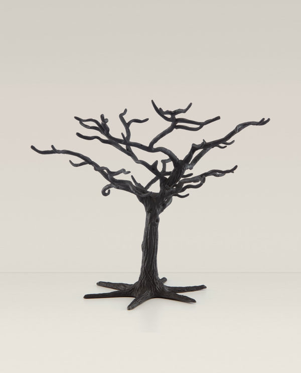 Lenox Matte Black Metal Ornament Tree Black, BLACK METAL 889141