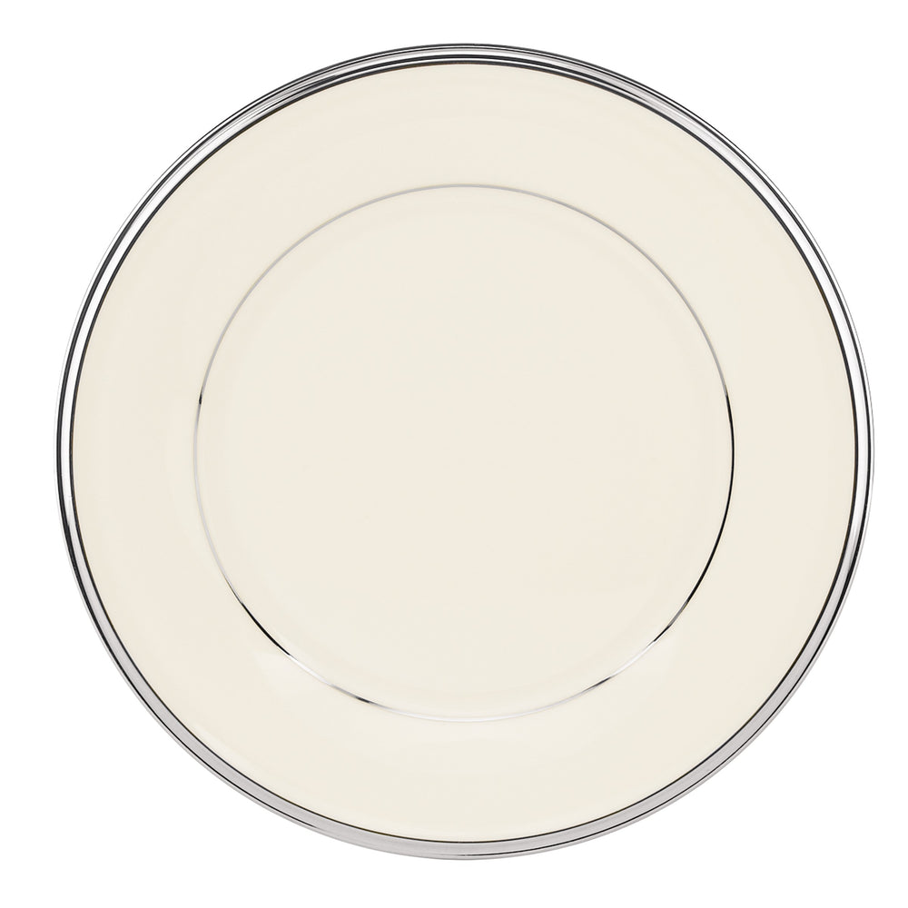Lenox Solitaire Salad/Dessert Plate White, IVORY PORCELAIN 140204010