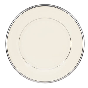 Lenox Solitaire Salad/Dessert Plate White, IVORY PORCELAIN 140204010