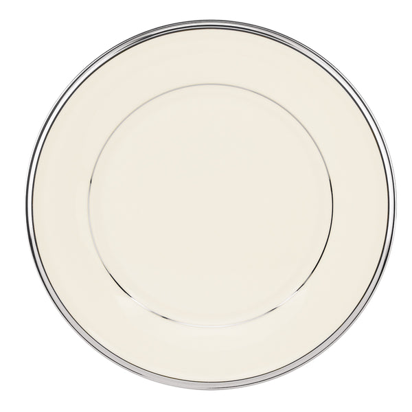 Lenox Solitaire Salad/Dessert Plate White, IVORY PORCELAIN 140204010