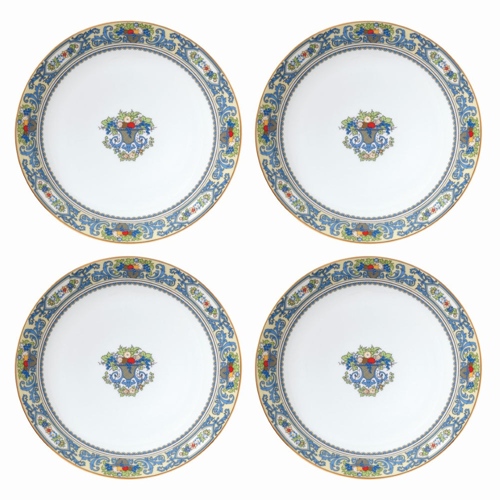 Lenox Autumn White Accent Plates, Set of 4 Multi, WHITE PORCELAIN 893655