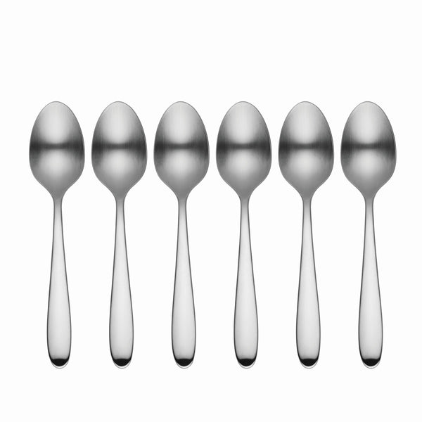 Lenox Oneida Vale Everyday Flatware Dinner Spoons, Set of 6 Metallic, STAINLESS METAL H282006B