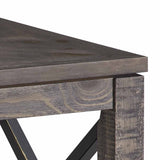 English Elm Steve Silver - Dexter - Square End Table - Brown