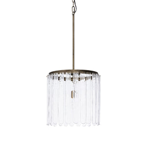 Dawson Glass Panel Chandelier ELH36057 Park Hill