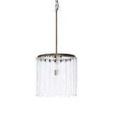 Dawson Glass Panel Chandelier