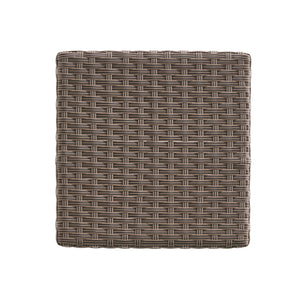 English Elm Outdoor Woven Polyethylene Rattan Backless Barstools Set of 2 for Patio and Poolside 54774.00
