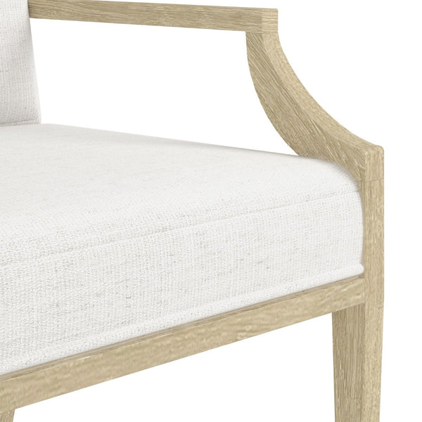 A.R.T. Furniture Eave II Dining Armchair: Elegant Comfort with Neutral Upholstery for Modern Dining Spaces & Style 436207-1825