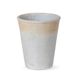 Distressed Concrete Tall Planter