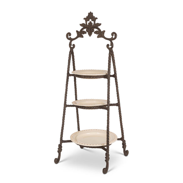 Acanthus Stoneware 3-Tier Server EAW91594 Park Hill