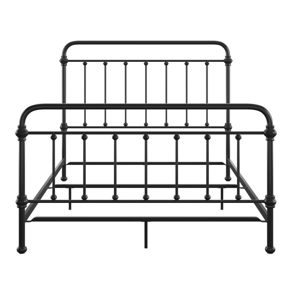 Homelegance By Top-Line Taylin Graceful Lines Victorian Metal Bed Black Metal