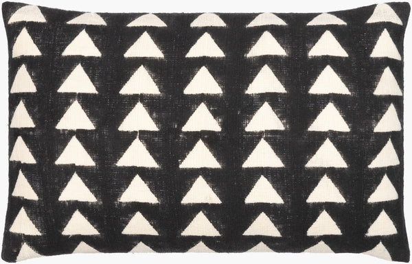 Surya Malian Hand-woven Cotton Lumbar Pillow Global Textile Craft for Sofas and Beds MAA001-1422