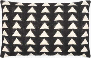Surya Malian Hand-woven Cotton Lumbar Pillow Global Textile Craft for Sofas and Beds MAA001-1422D