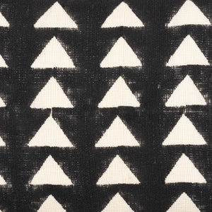 Surya Malian Hand-woven 18"L X 18"W Cotton Accent Pillow Kit – Exotic Global Style For Home Decor Black Cotton,Cotton Maa001-2222d