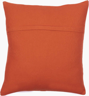 Surya Malian Eclectic Bohemian 14"L X 22"W Handmade Lumbar Pillow – Vibrant Cotton Comfort For Your Home Rust Cotton,Cotton Maa003-1422p