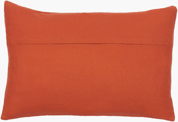 Surya Malian Hand-woven 18"L X 18"W Cotton Accent Pillow Kit – Exotic Global Style For Home Decor Rust Cotton,Cotton Maa003-2020d