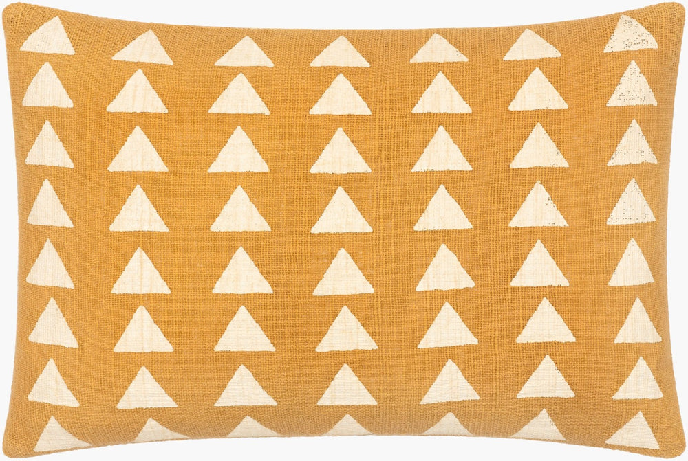 Surya Malian Handcrafted Cotton Lumbar Pillow Bohemian Global Accent for Sofas and Chairs MAA004-1422D
