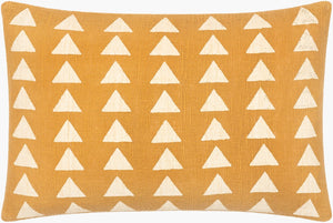 Surya Malian Handcrafted Cotton Lumbar Pillow Bohemian Global Accent for Sofas and Chairs MAA004-1422D