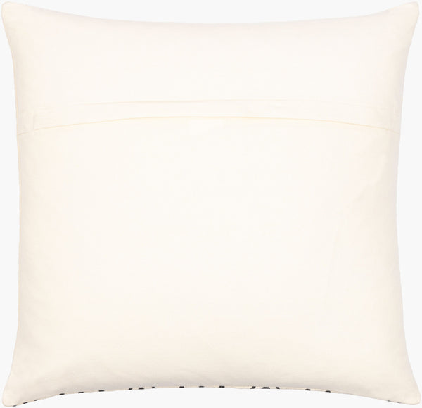 Surya Malian Eclectic Bohemian 14"L X 22"W Handmade Lumbar Pillow – Vibrant Cotton Comfort For Your Home Cream Cotton,Cotton Maa006-1422