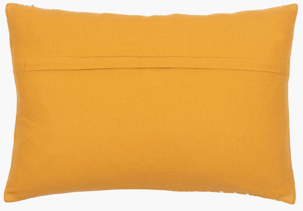 Surya Malian Hand-woven 18"L X 18"W Cotton Accent Pillow Kit – Exotic Global Style For Home Decor Mustard Cotton,Cotton Maa008-2222p