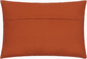 Surya Malian Hand-woven 18"L X 18"W Cotton Accent Pillow Kit – Exotic Global Style For Home Decor Rust Cotton,Cotton Maa011-2020d
