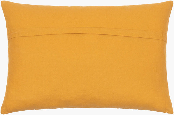 Surya Malian Hand-woven 18"L X 18"W Cotton Accent Pillow Kit – Exotic Global Style For Home Decor Mustard Cotton,Cotton Maa012-1818d