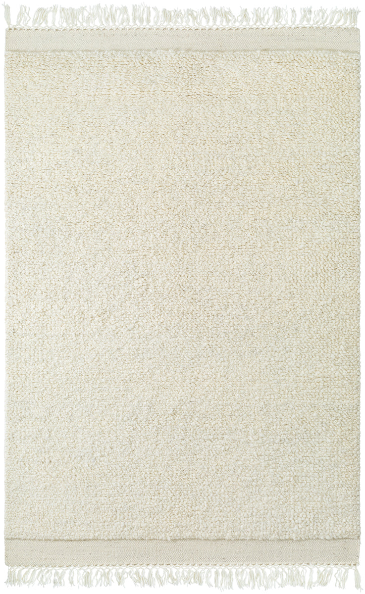 Mabel MAB-2300 9' x 12' Handmade Rug MAB2300-912  Khaki, Natural, Camel Surya