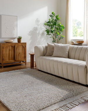 Mabel MAB-2301 9' x 12' Handmade Rug MAB2301-912  Slate Grey Taupe, Sage, Khaki, Off-White, Pearl Surya