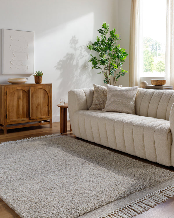 Mabel MAB-2301 9' x 12' Handmade Rug MAB2301-912  Slate Grey Taupe, Sage, Khaki, Off-White, Pearl Surya