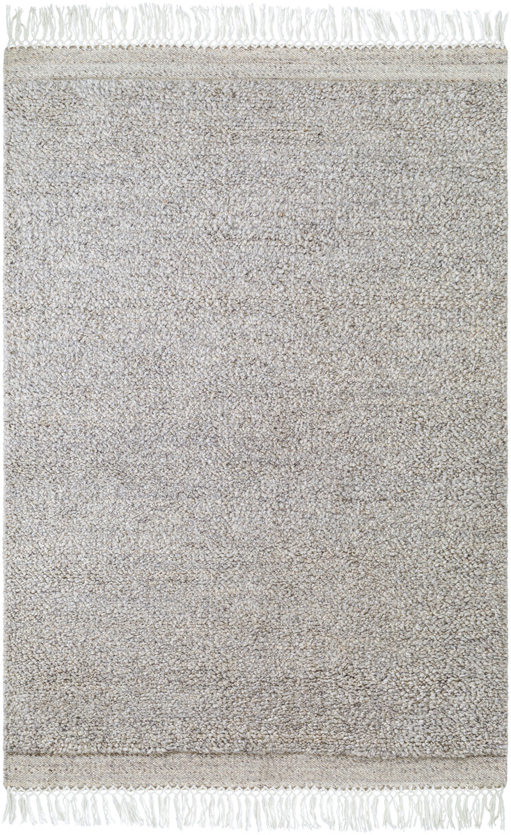 Mabel MAB-2301 9' x 12' Handmade Rug MAB2301-912  Slate Grey Taupe, Sage, Khaki, Off-White, Pearl Surya