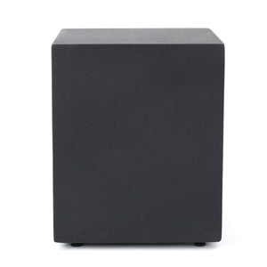 English Elm Mgo Concrete Propane Tank Cover Side Table for Modern and Industrial Interiors 59243.00