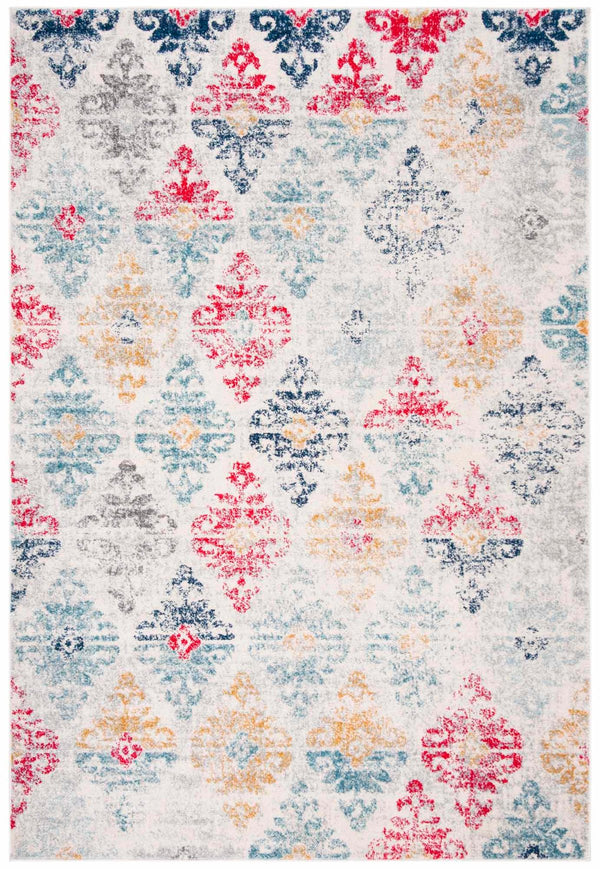 Safavieh Madison 304 Power Loomed Transitional Rug Ivory / Blue MAD304M-4