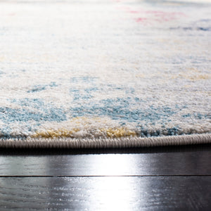 Safavieh Madison 304 Power Loomed Transitional Rug Ivory / Blue MAD304M-4