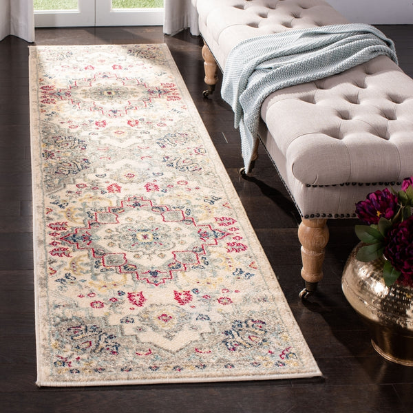Safavieh Madison 333 Power Loomed Transitional Rug Ivory / Grey MAD333F-4