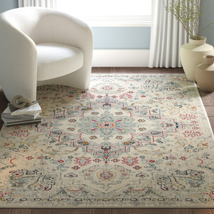 Safavieh Madison 333 Power Loomed Transitional Rug Ivory / Grey MAD333F-4