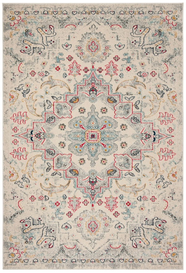 Safavieh Madison 333 Power Loomed Transitional Rug Ivory / Grey MAD333F-4