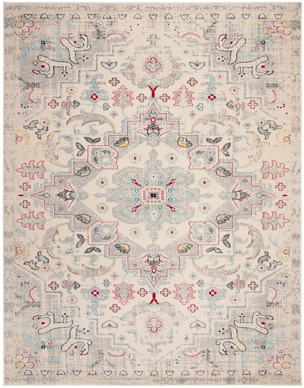 Safavieh Madison 333 Power Loomed Transitional Rug Ivory / Grey MAD333F-4